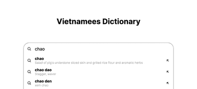 Next.js + Vercelで作る爆速ベトナム辞書